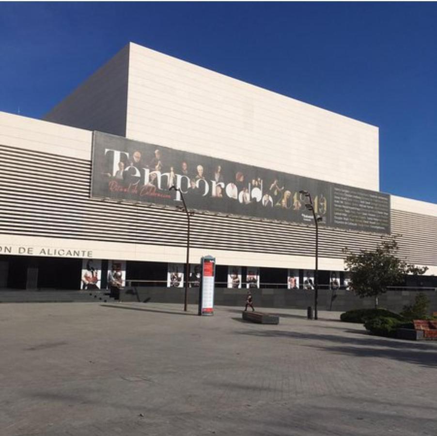Estudio A Cerca Del Auditorio Y El Mercado Central De อาลิกันเต ภายนอก รูปภาพ